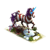 Zuckerstangen-Einhorn
