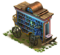 Bibliothekarswagen Bild zeigt Bibliothekarswagen