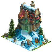Winterliches Spukhaus