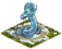 Vereister Lindwurm Bild zeigt: Vereister Lindwurm