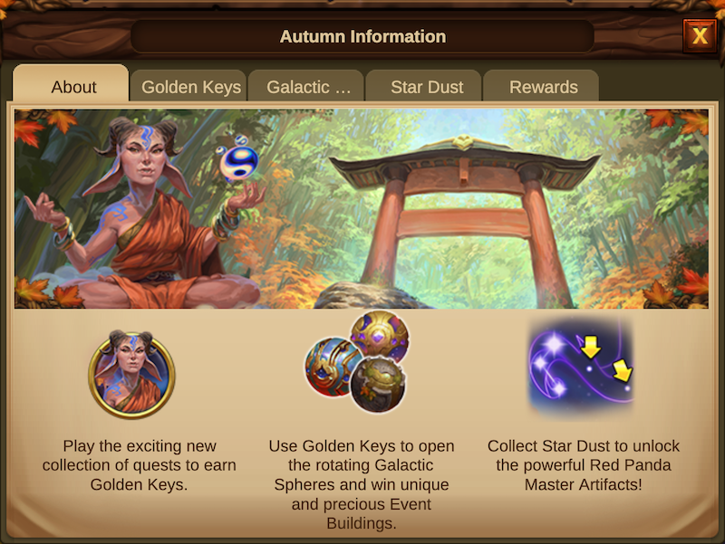 Herbstliche Sternzeichen 2021 Event Info Tab 1