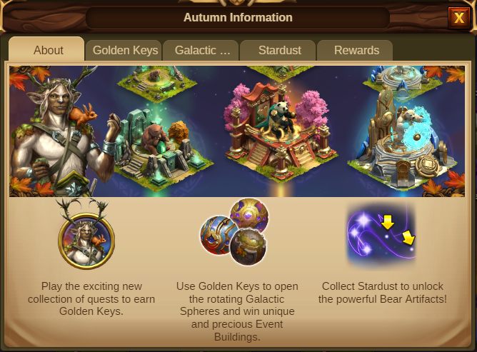 Herbstliche Sternzeichen info Screenshot Tab 1