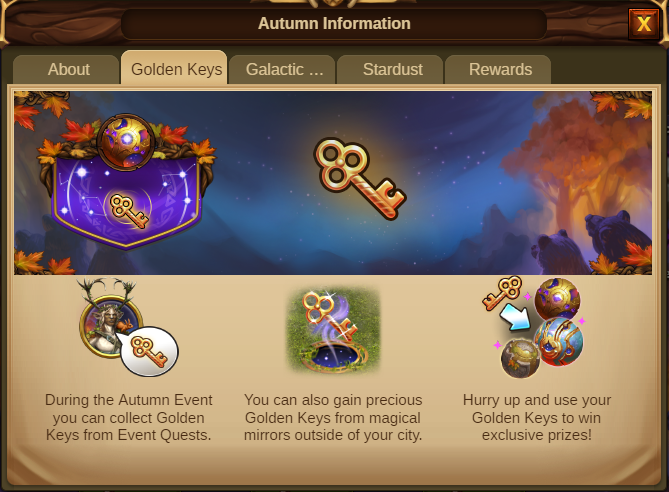 Herbstliche Sternzeichen info Screenshot Tab 2