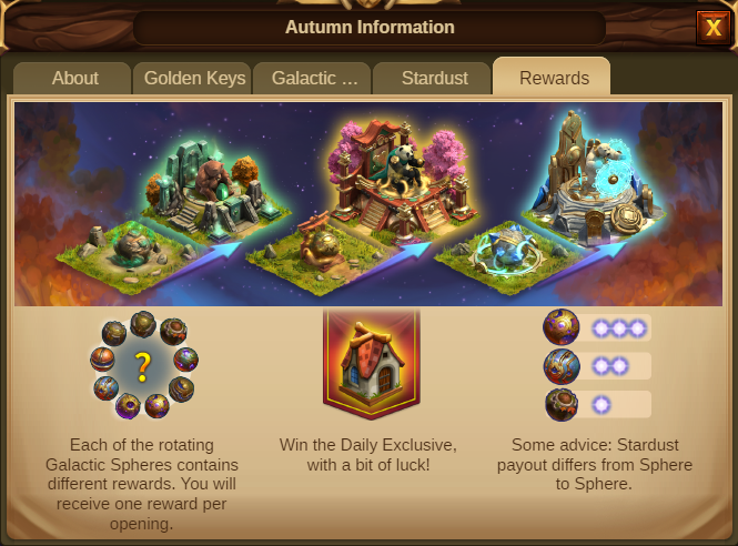 Herbstliche Sternzeichen info Screenshot Tab 5
