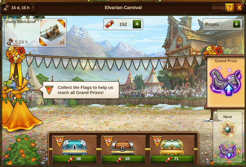 Karneval Event 2021 Event Fenster: Bild vom Beta-Server