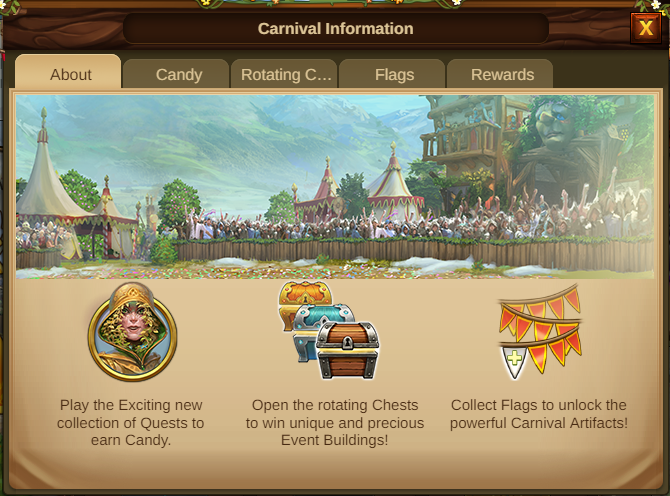 Karneval Event 2021 Event info Screenshot Tab 1