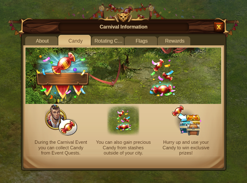 Karneval info Screenshot Tab 2