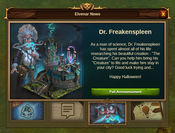 Dr. Freakenspleen Event: Ankündigung