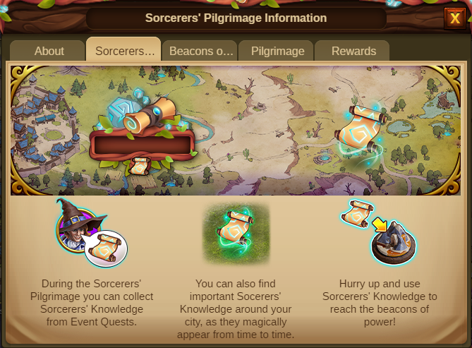Die Pilgerreise der Zauberer 2020 Event info Screenshot Tab 2