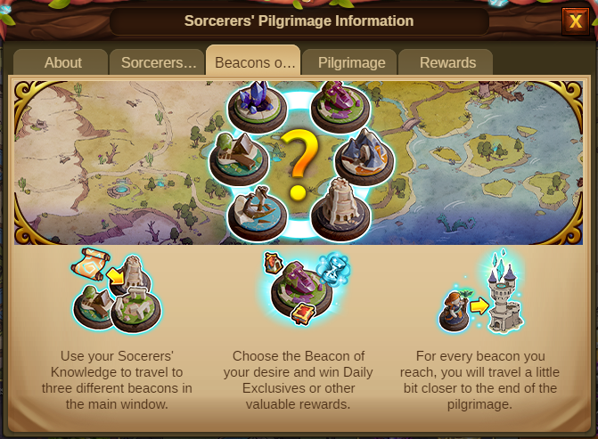 Die Pilgerreise der Zauberer 2020 Event info Screenshot Tab 3