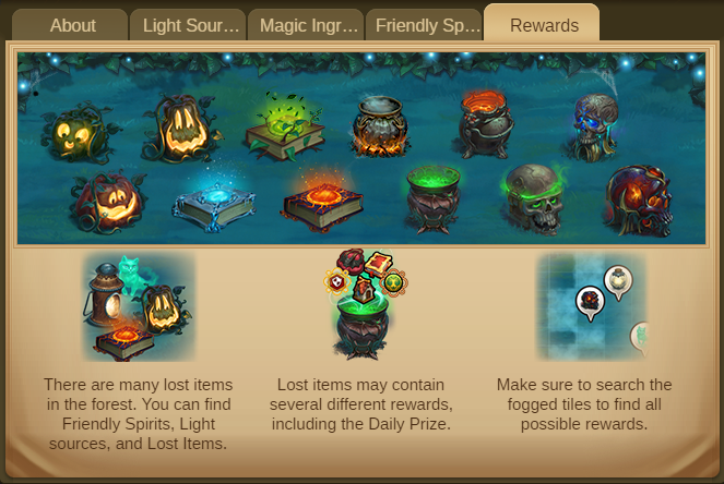 Der Nebelwald 2020 Event info Screenshot Tab 5
