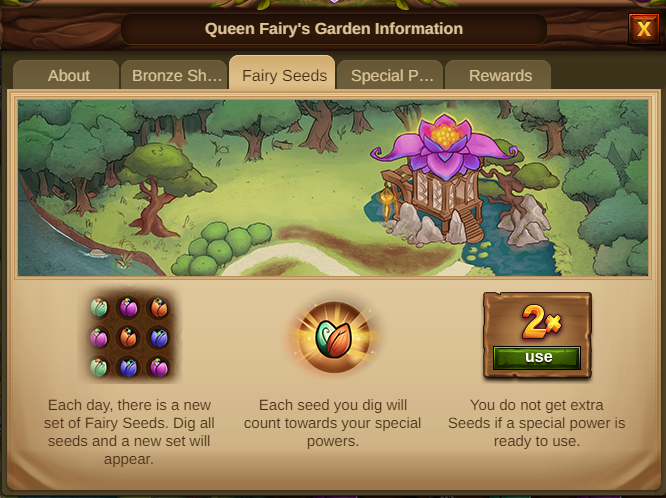 Garten der Feenkönigin 2021 Event Info Tab 3